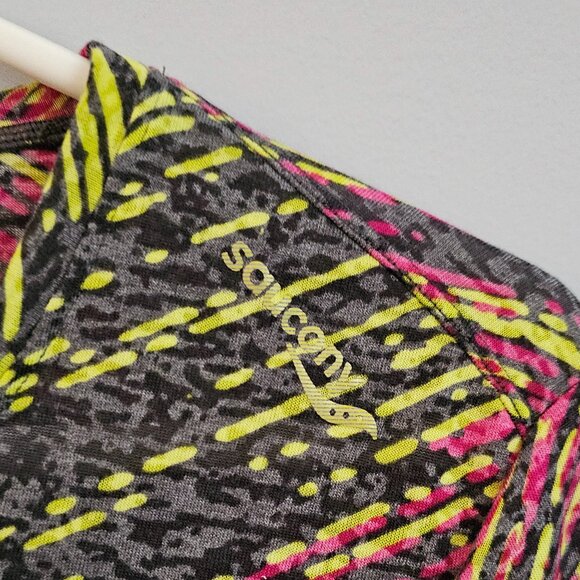 Saucony Vibrant Long-Sleeve Running Tee - Picture 3 of 4